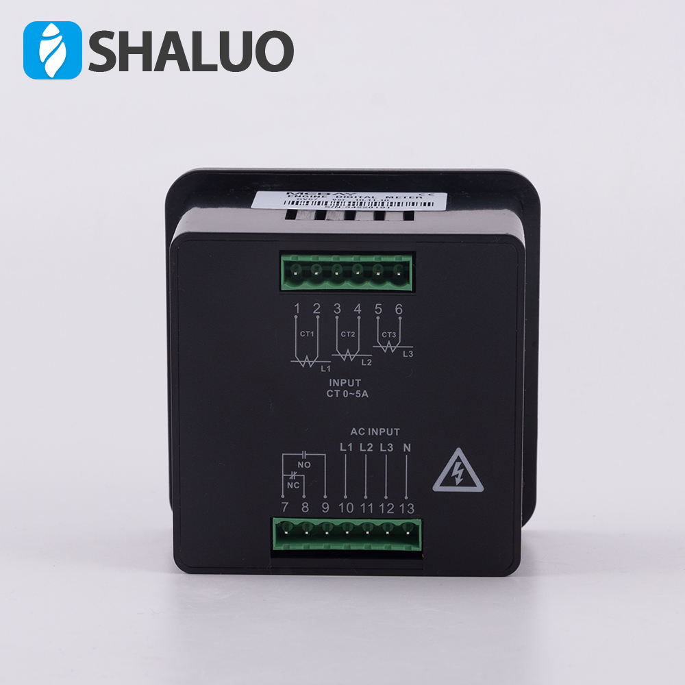Medidor Digital de tiempo de frecuencia de corriente de voltaje trifásico GV57 analizador de medidor de motor digital multifunción