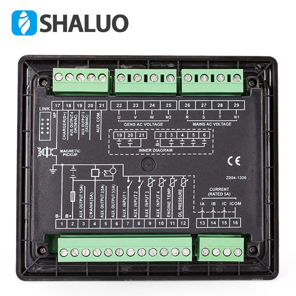 Controlador inteligente HGM420, arranque automático, pantalla LCD electrónica, panel de control remoto, piezas del generador universal smartgen
