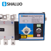 Generador ATS genset panel Interruptor de Transferencia Automática de doble potencia 4P 400V 160A