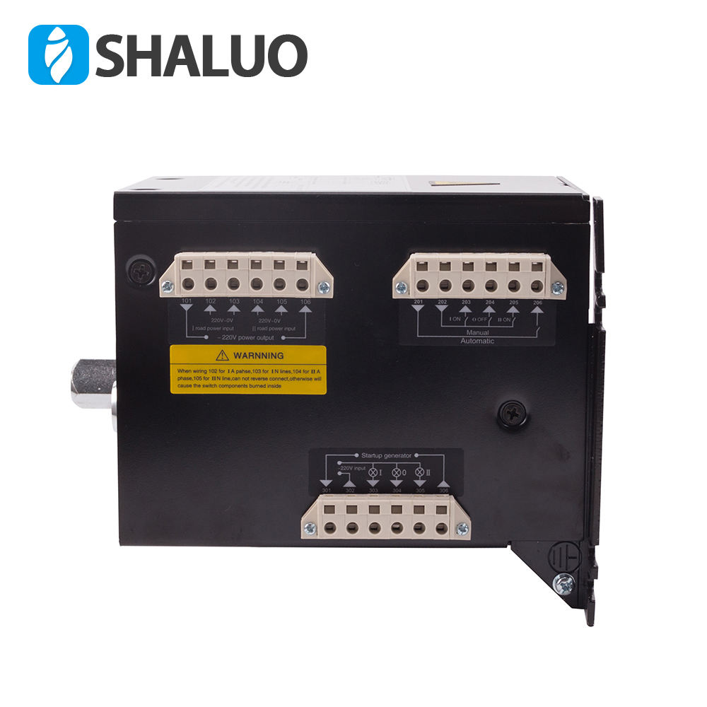 Generador ATS genset panel Interruptor de Transferencia Automática de doble potencia 4P 400V 160A