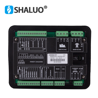 Módulo controlador de generador DC70D DC72D DC72DR, monitoreo de parámetros de grupo electrógeno de Gas con pantalla LCD de 4,3 pulgadas, Panel de Control inteligente
