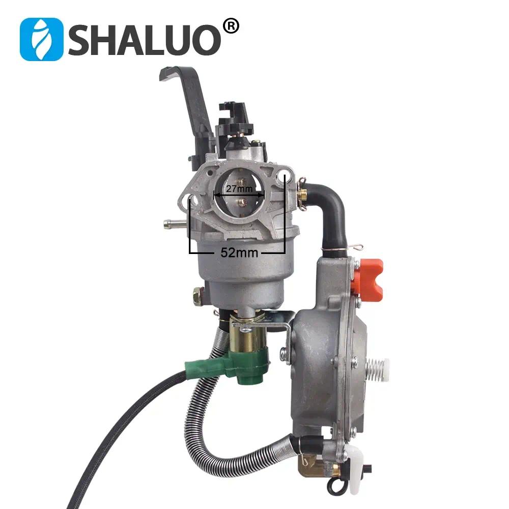 Kit de conversión de carburador de Gas GLP de combustible Dual para carburador generador de gasolina 5KW 6.5KW 188F 190F 13HP precio