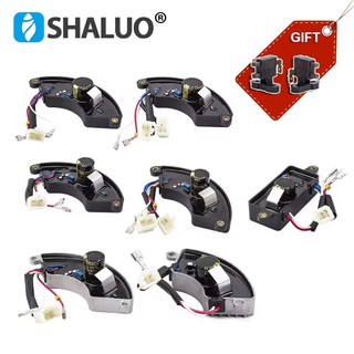Generador de gasolina AVR, 2KW, 3KW, 5KW, 6KW, 7KW, 8KW, estabilizador y regulador de voltaje automático, Panel de Control monofásico, 6 y 8 cables