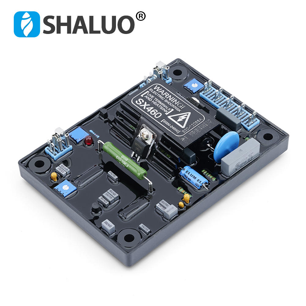 Generador regulador de voltaje de alternador, repuestos, diagrama de circuito Avr monofásico, Pcb, generador Avr SX460 de alta calidad