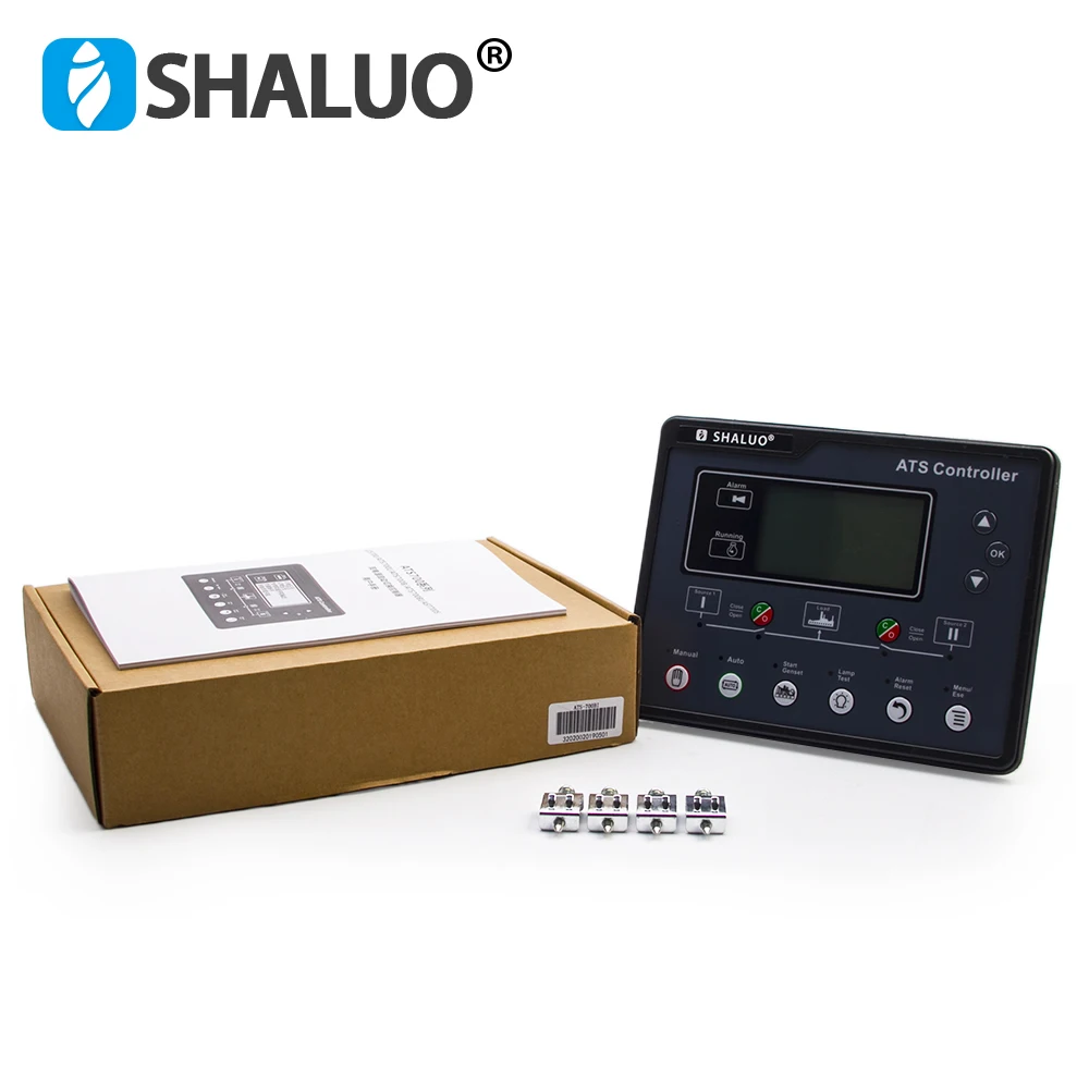 Generador diésel HAT700BI, Panel de Control de conmutación síncrono de doble potencia, pieza de repuesto y accesorio del controlador ATS