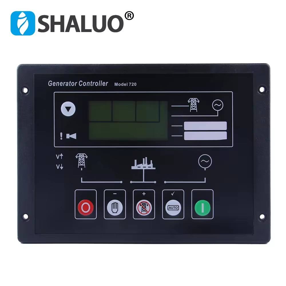 Controlador de generador Original, módulo controlador de arranque automático, alternador de motor, módulo de placa de control de protección dse720 720