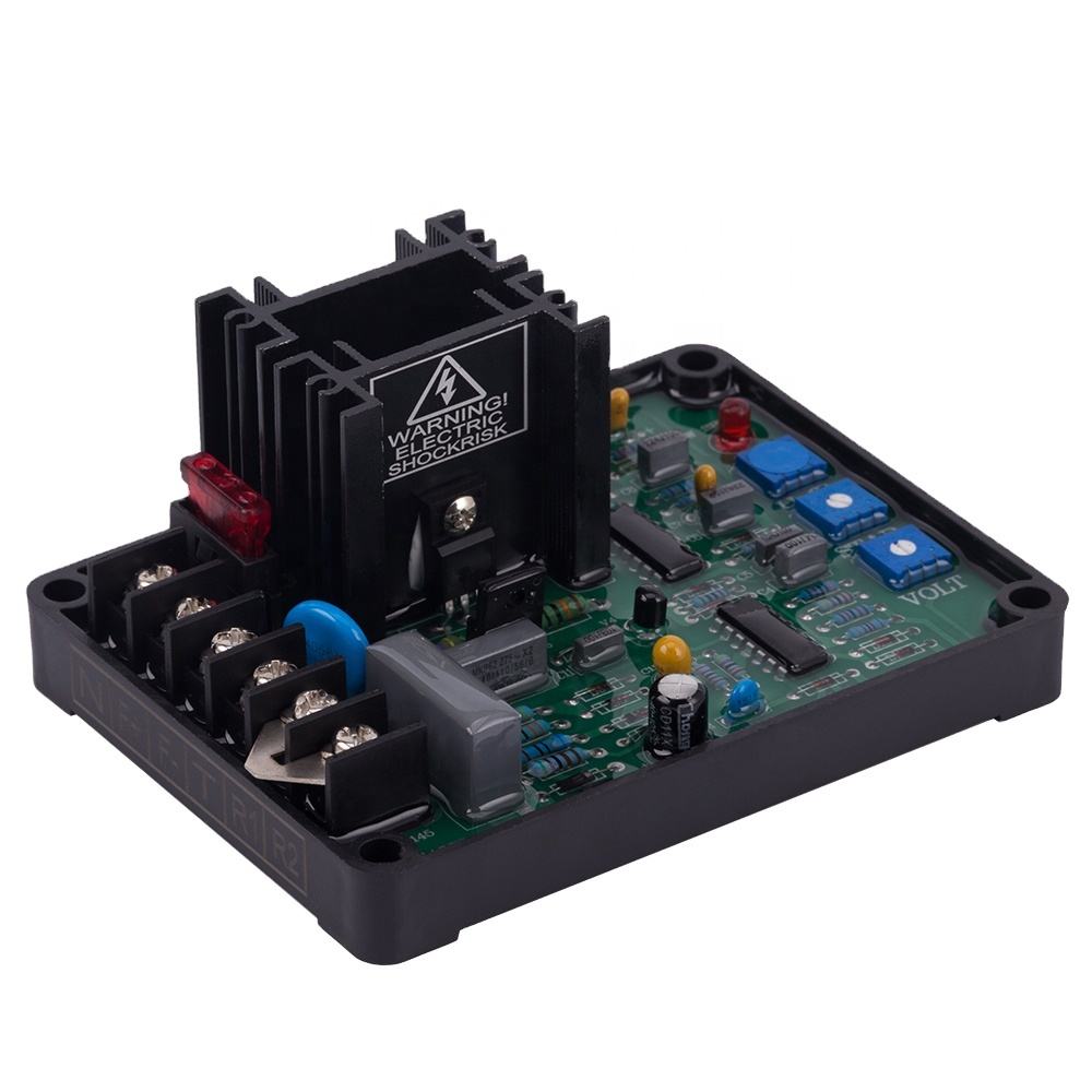 Regulador de voltaje automático AVR para piezas y accesorios de generador diésel sin escobillas, generador Universal Avr GAVR 12A
