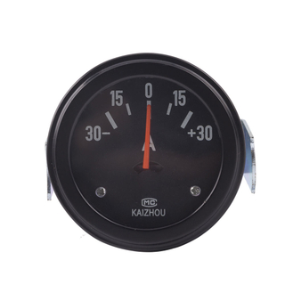 Amperímetro de batería generador diésel, medidor de corriente 30A, puntero redondo, pequeño instrumento electrónico de alta precisión