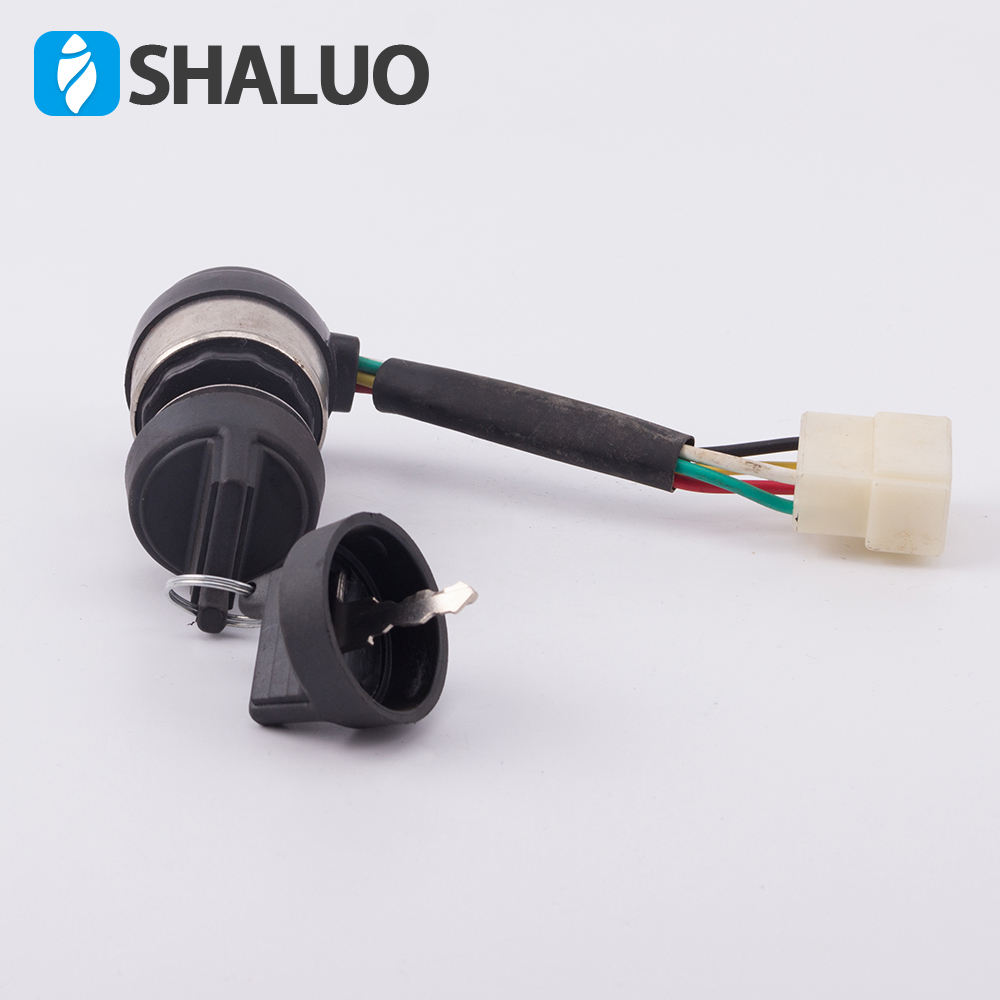Cerradura de llave de arranque eléctrico del generador diesel 5 cables