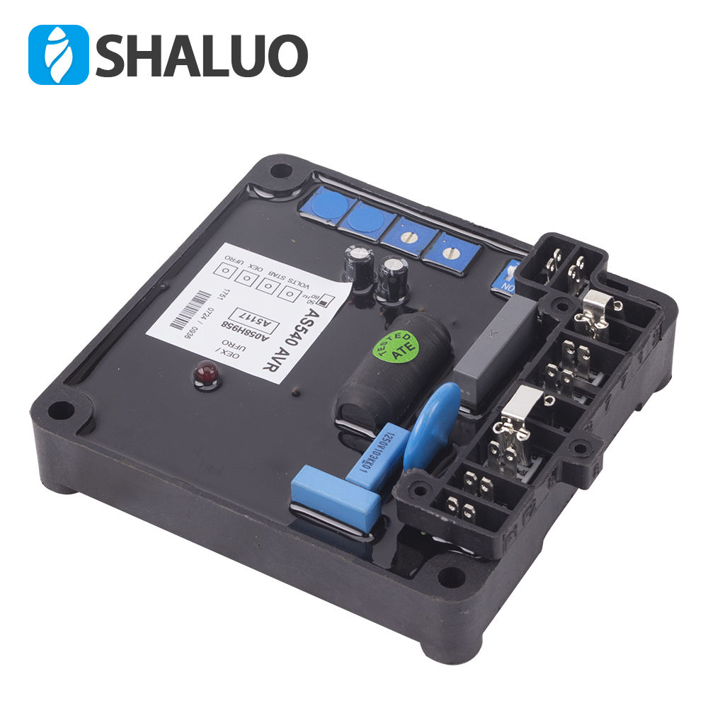 Piezas del generador síncrono as540 shaluo, estabilizadores y reguladores de voltaje automáticos avr