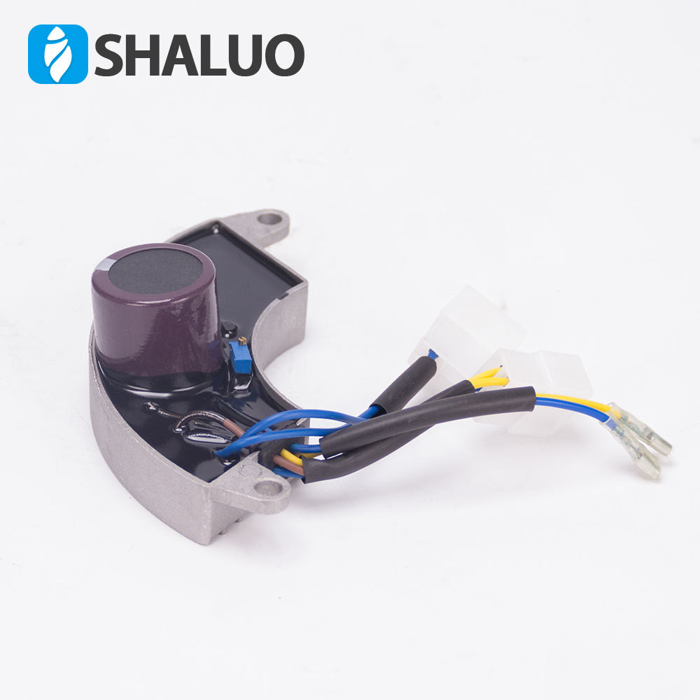 Nuevo Regulador de voltaje automático trifásico 5kw 188 AVR accesorios de generador de gasolina caja de aluminio estabilizador de voltaje