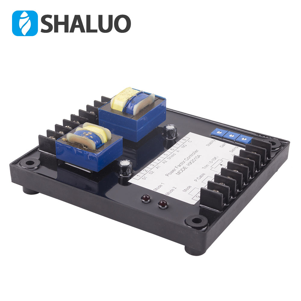 Controlador de Factor de potencia paralelo AVR HX2010A AC, protector, corrección antisobrecarga, piezas de generador eléctrico, accesorios
