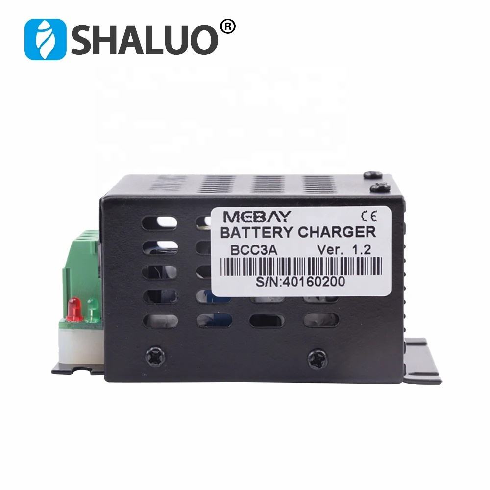 Mebay BCC3A-cargador generador de batería inteligente automático, módulo de Control de batería de carga flotante LED, adaptador de diseño de circuito, 3A, 12V