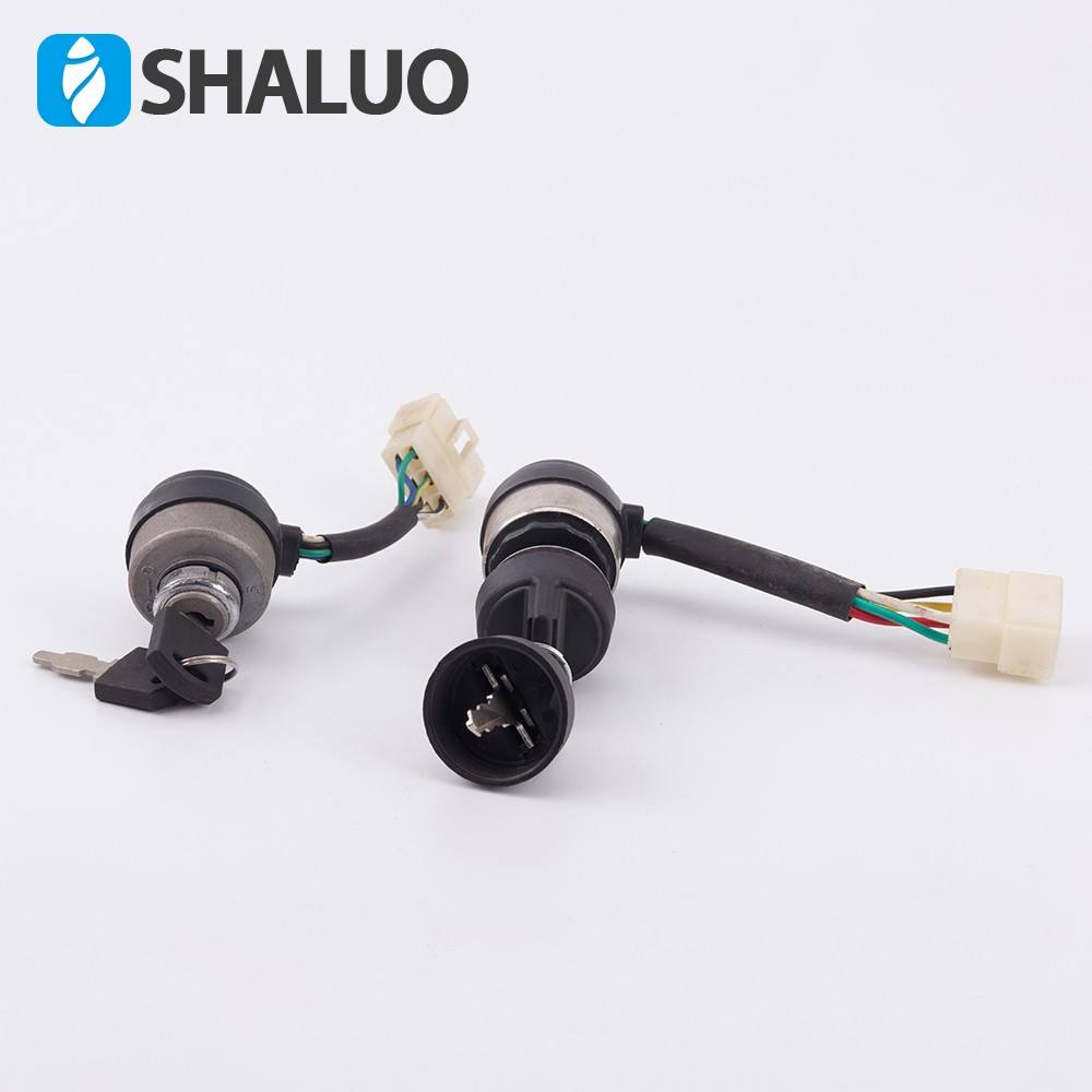 Cerradura de llave de arranque eléctrico del generador diésel seis cables