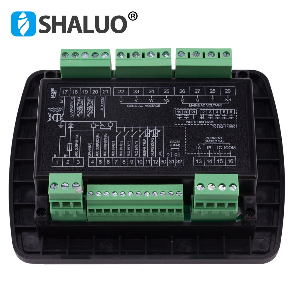 Controlador de panel de control inteligente de arranque automático del generador LIXiSE LXC3120