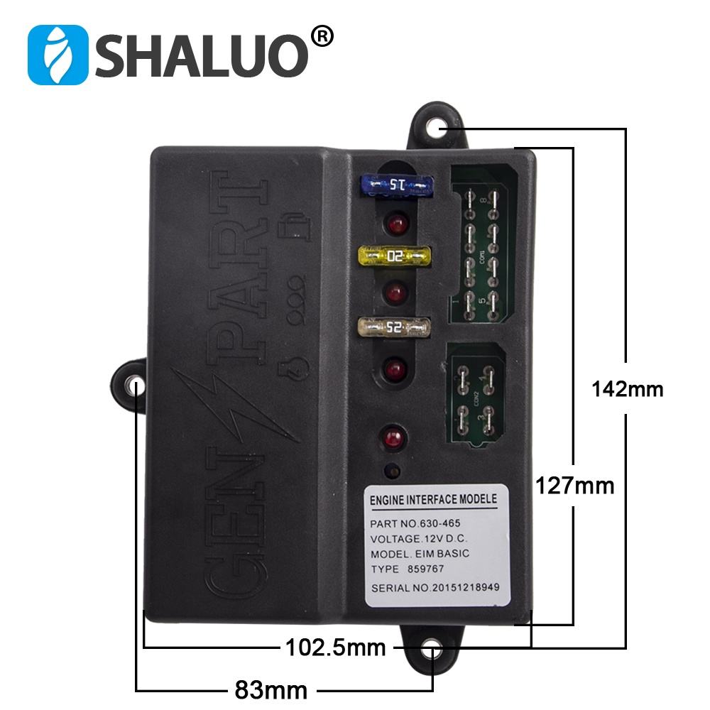 EIM PLUS 630-465 Generador diésel Módulo de interfaz del motor Panel controlador de velocidad Regulador del motor Piezas del grupo electrógeno 630-466