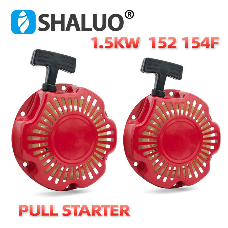 Accesorios de generador de gasolina, microcultor de 1,5 kW, 152F154F, placa de arranque manual