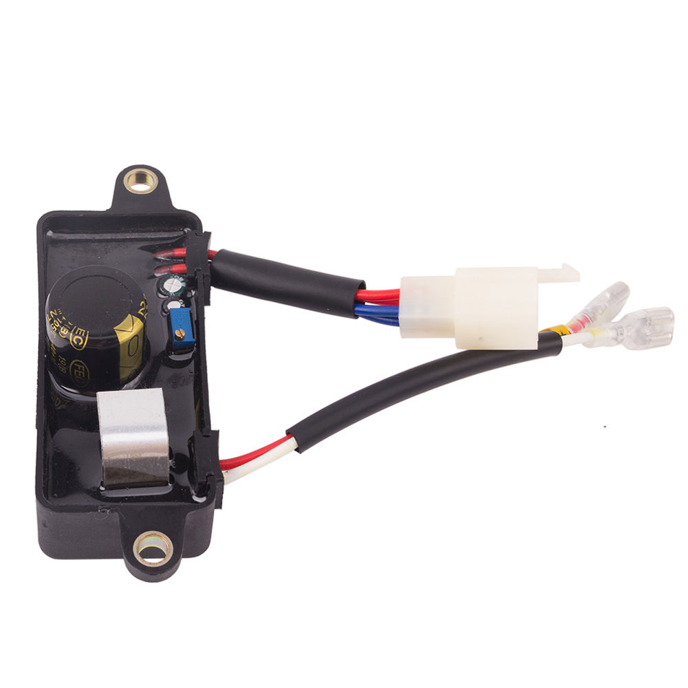 Generador de gasolina AVR de 3kw fabricado en China, regulador de voltaje automático, estabilizador monofásico, accesorios para generador