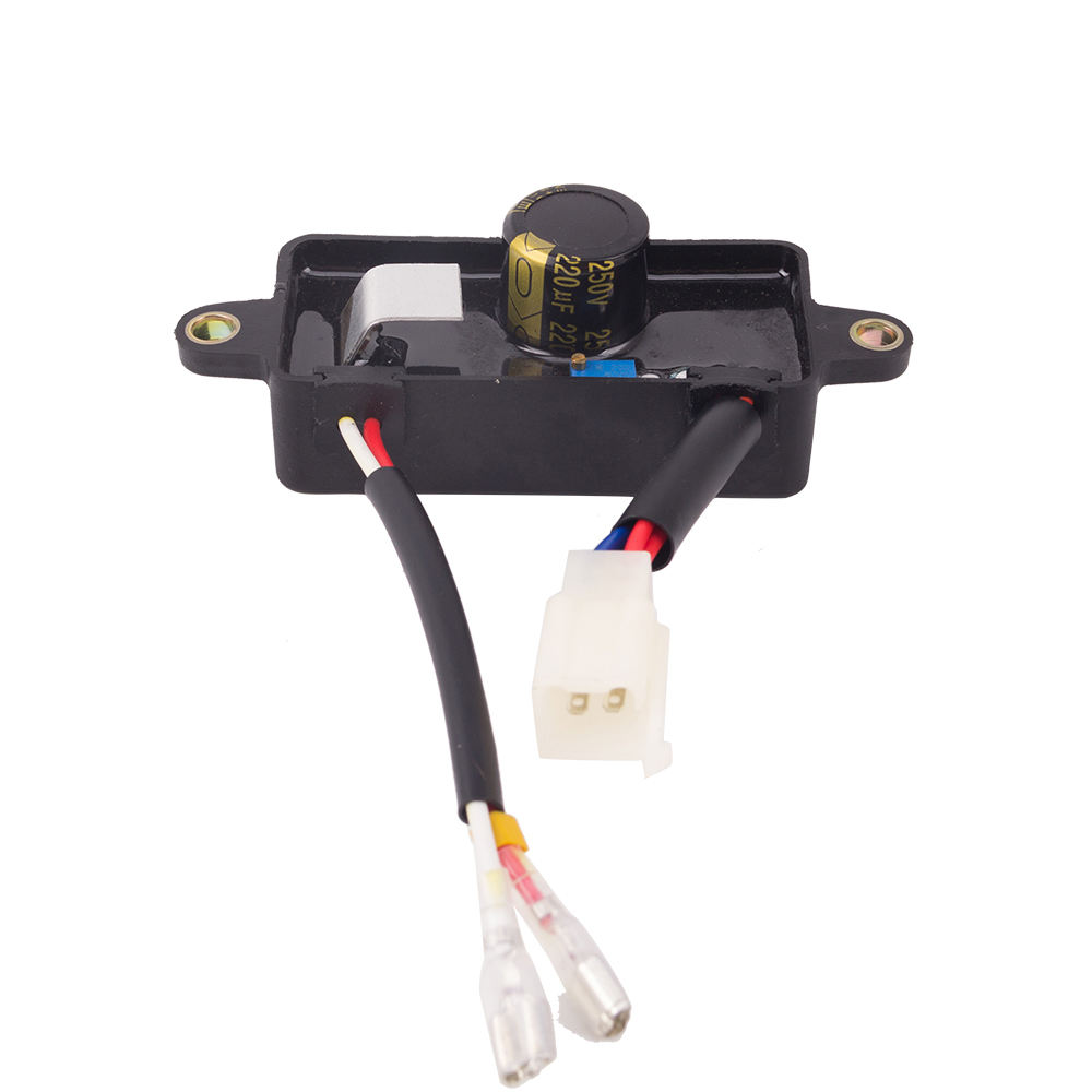 Generador de gasolina AVR de 3kw fabricado en China, regulador de voltaje automático, estabilizador monofásico, accesorios para generador