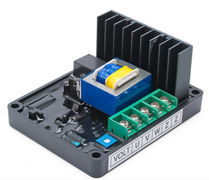 Generador de cepillo de carbón trifásico STC, regulador de voltaje AVR GB170, placa reguladora de 3KW a 50KW, placa reguladora 380