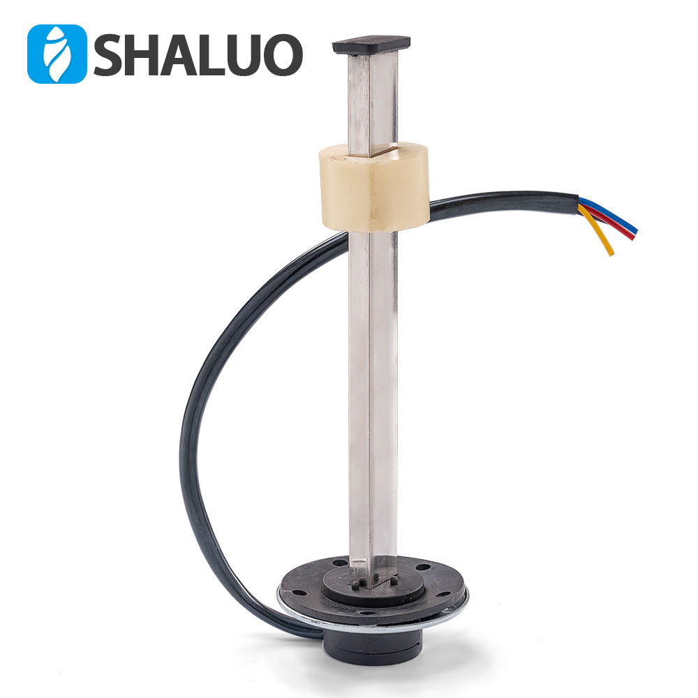 Pieza del generador de gas diésel, medidor de alarma, sensor resistivo de nivel de combustible líquido de profundidad de 120mm a 600mm
