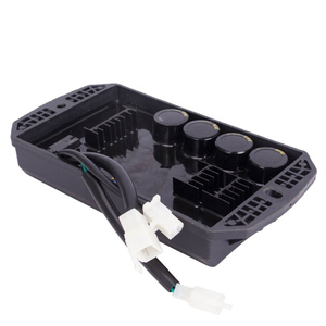 Regulador de voltaje automático Universal, 8 cables, 8kw, 10kw, 15kw, AVR, monofásico, 220V, cepillo, estabilizador de CA, piezas de generador de gasolina