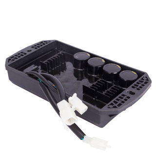 Regulador de voltaje automático Universal, 8 cables, 8kw, 10kw, 15kw, AVR, monofásico, 220V, cepillo, estabilizador de CA, piezas de generador de gasolina