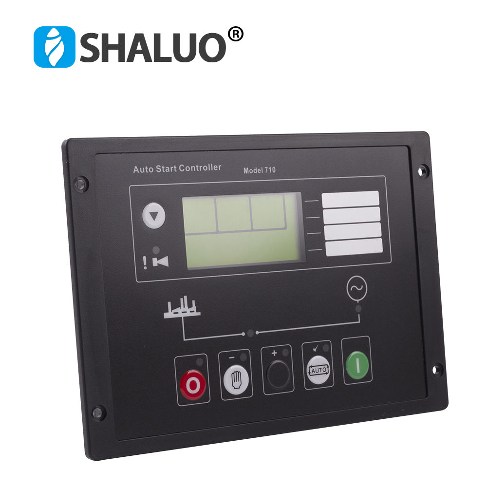 Panel de control del grupo electrógeno diésel dse710, controlador automático de arranque automático, 15kW, 10KW