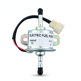 Bomba electrónica de 12V y 24V para excavadora, camioneta, bomba diésel de gasolina, bomba externa de suministro de combustible y aceite de cobre lleno