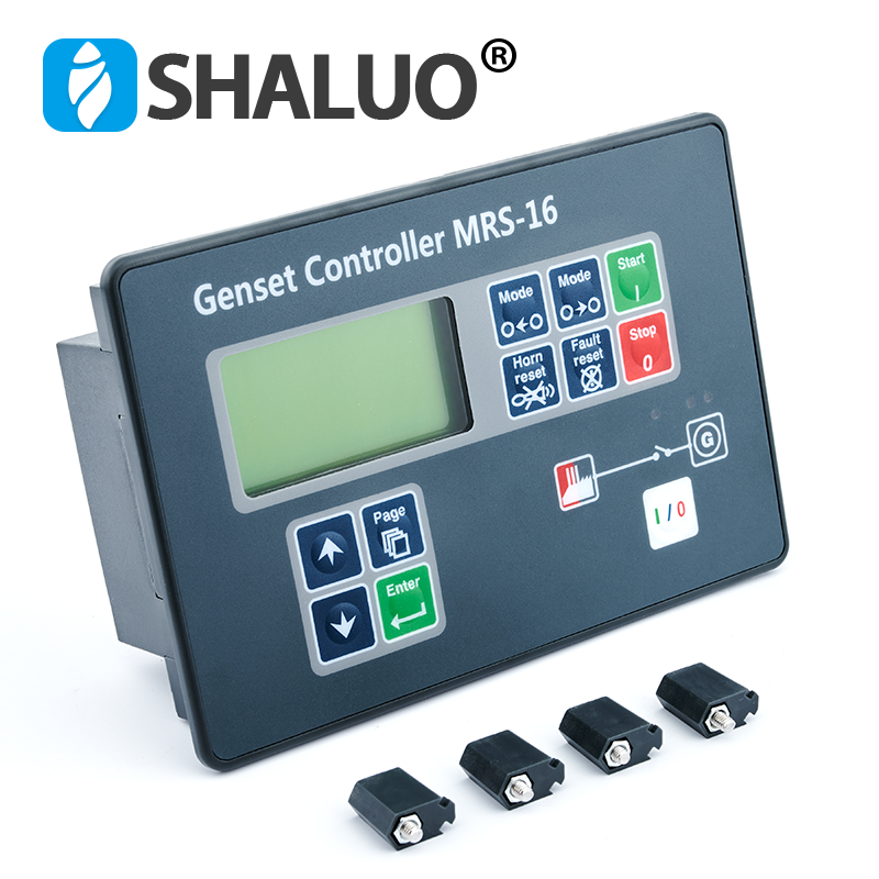 Piezas de motor de gasolina, módulo de Panel de Control de generador MRS16, Compatible con el controlador Genset del Panel de Control inteligente Original
