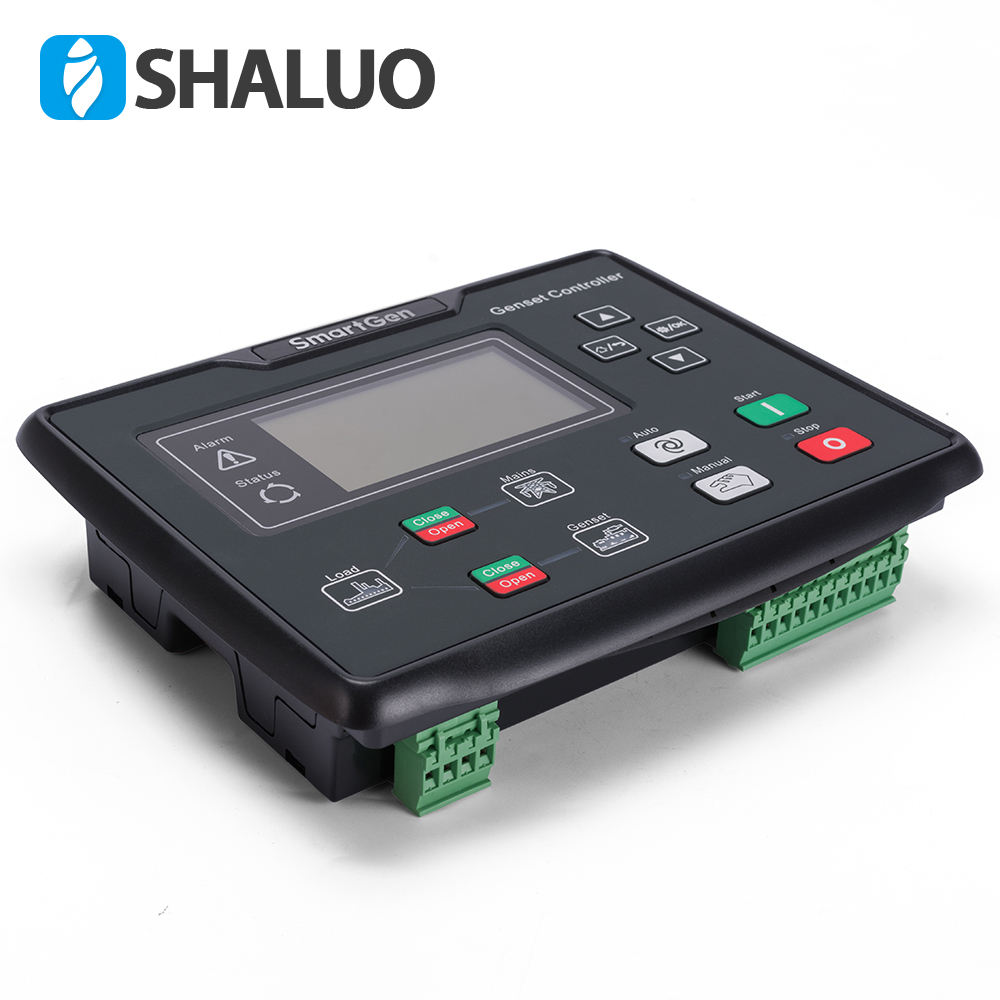 HGM6120N smartgen controlador automático generador diésel remoto grupo electrógeno parte motor eléctrico panel de control de arranque automático