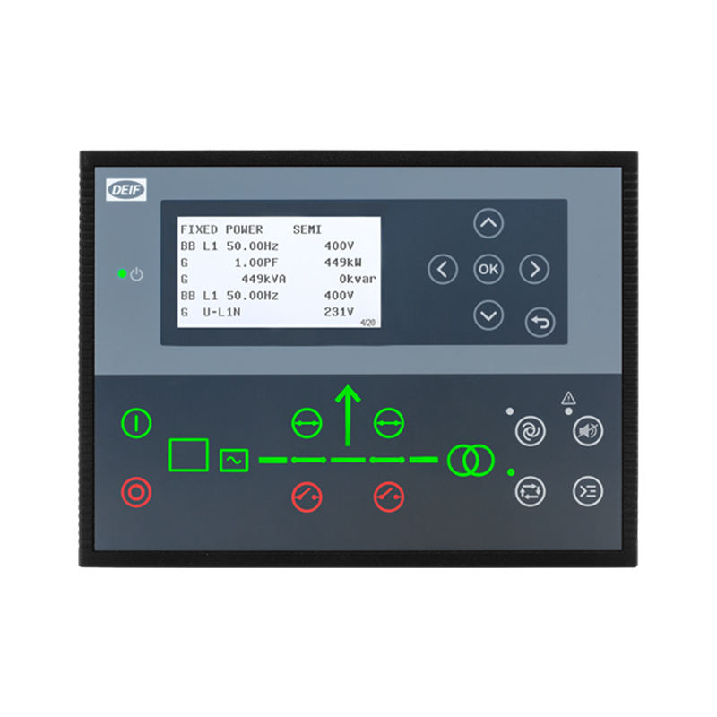 Piezas de repuesto Generador de gasolina Piezas y accesorios del motor Módulo controlador Univers DEIF AGC150 Panel de control inteligente