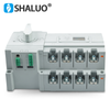 ATS Doble potencia Interruptor de Transferencia Automática 63A 100A 125A 160A 250A 400A 630A AC220V generador diésel interruptor de cambio automático