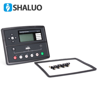 Controlador de grupo electrógeno diésel, panel de control electrónico de arranque remoto automático 7320