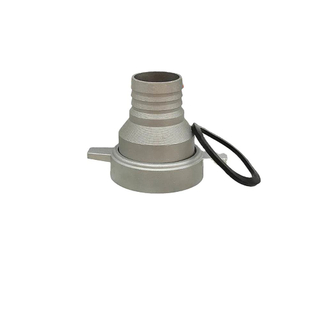 Nuevos accesorios de bomba de agua de gasolina, llave conectora de tubo de aluminio de 3 pulgadas con junta de goma, accesorio de tubería de conexión de bomba