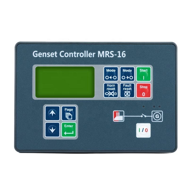 Piezas de motor de gasolina, módulo de Panel de Control de generador MRS16, Compatible con el controlador Genset del Panel de Control inteligente Original