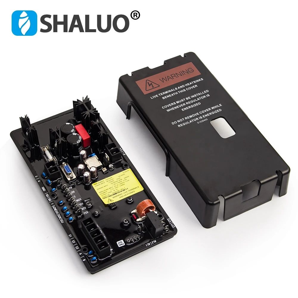 BE2000E AVR regulador de voltaje automático generador diésel DVR 2000E para generador AC estabilizador de potencia generador repuestos