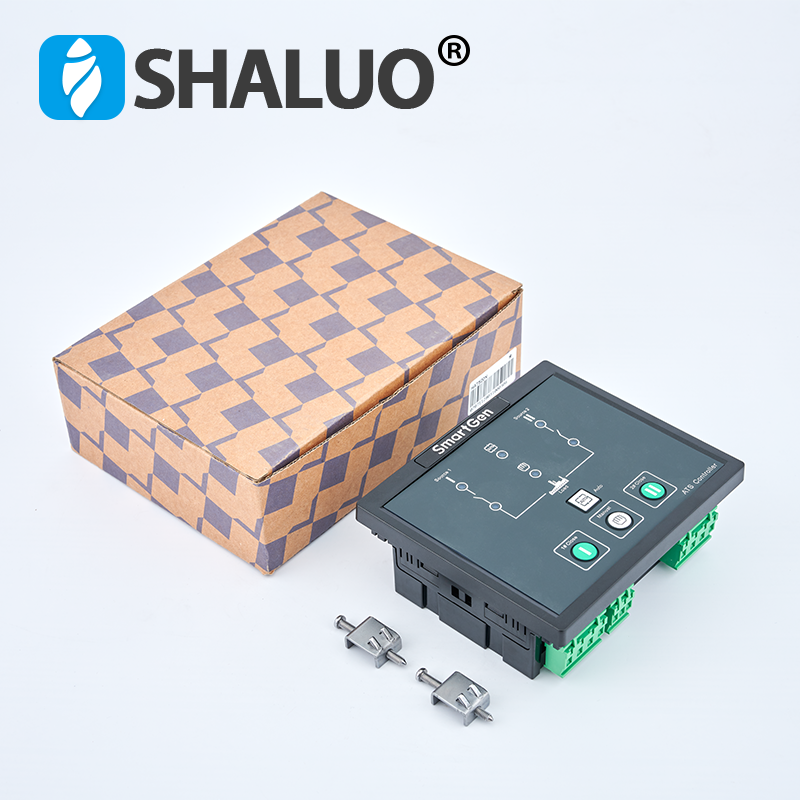 Hat520n smartgen controlador de interruptor de transferencia automática conjunto de generador Doble potencia ATS módulo de control de panel de tablero de gabinete