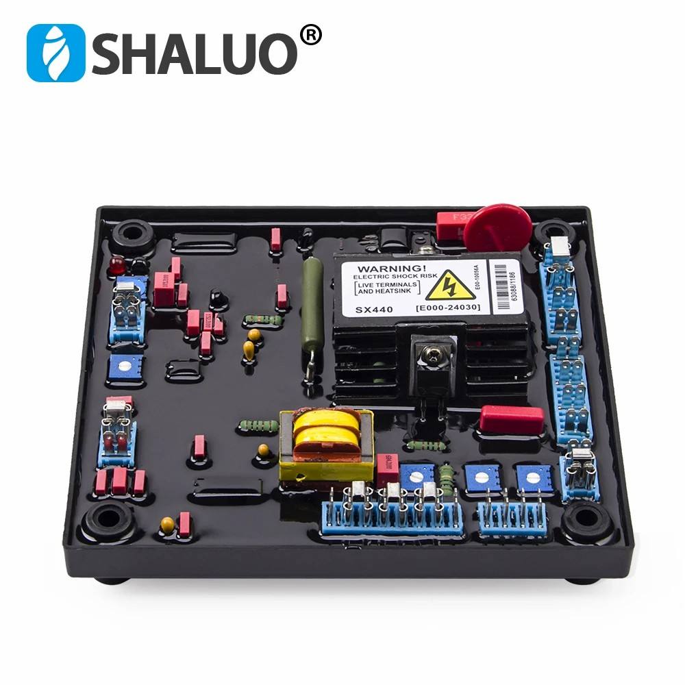 Durable estable SX440 AVR estabilizador y regulador de voltaje automático Tablero de Control sin escobillas Stamford piezas del generador Accesorios