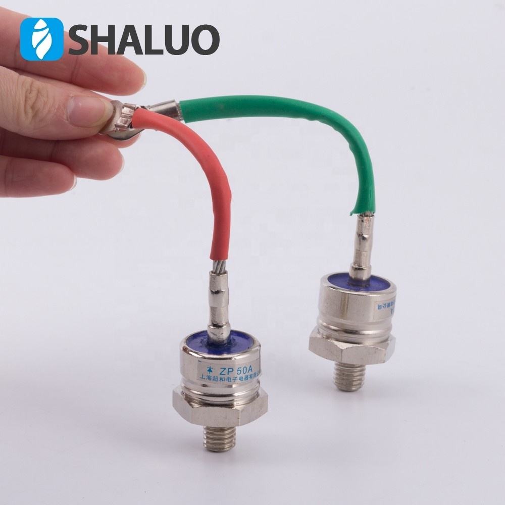 Generador ZP50A 1600V2CZ, rectificador en espiral de silicona, diodo inverso de alta potencia, 1 par