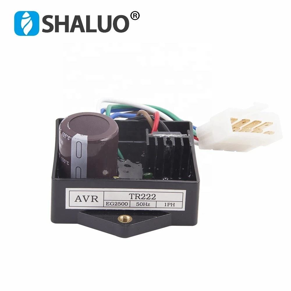 Regulador de voltaje automático TR222 EG2200 EG1800 EG1400 EG2500 Avr AC generador de Gas piezas originales del grupo electrógeno electrónico 2kw