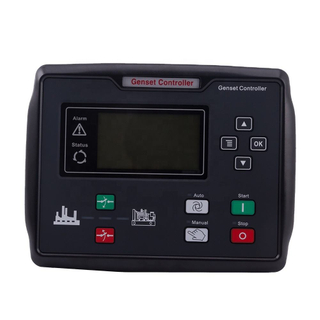 Generador diésel, panel controlador de motor grupo electrógeno automático, 6110UN