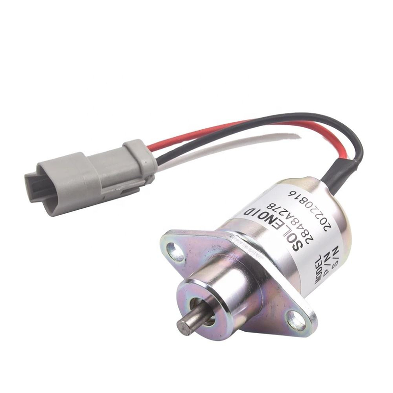 Generador diésel 2848A278, motor de parada de combustible, válvula solenoide, actuador, apagado, interruptor de solenoide, accesorios de generador