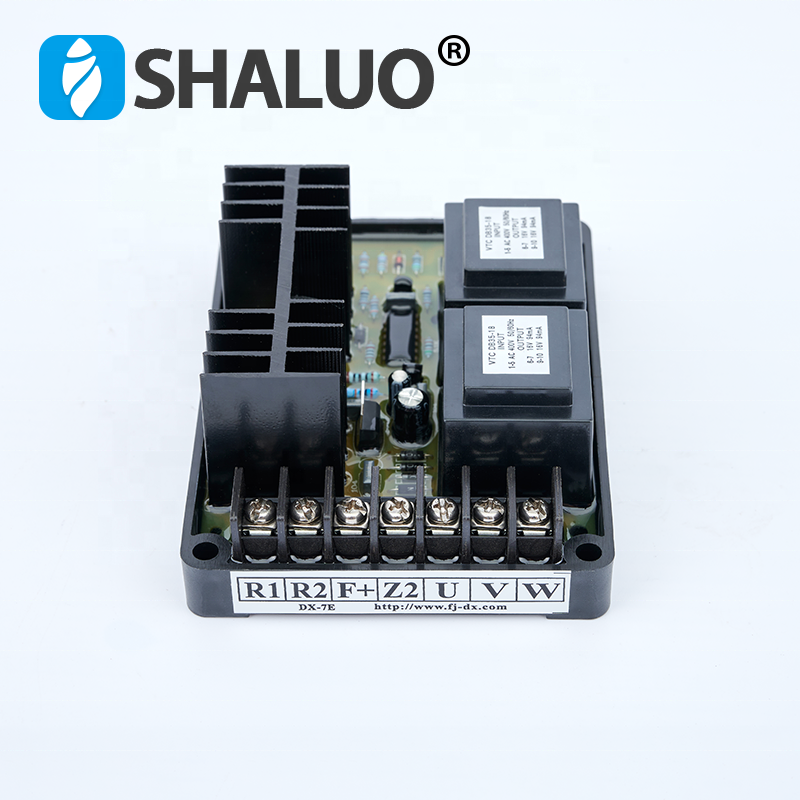 Regulador de voltaje del generador chino DX-7E GB140 avr para generador de cepillos