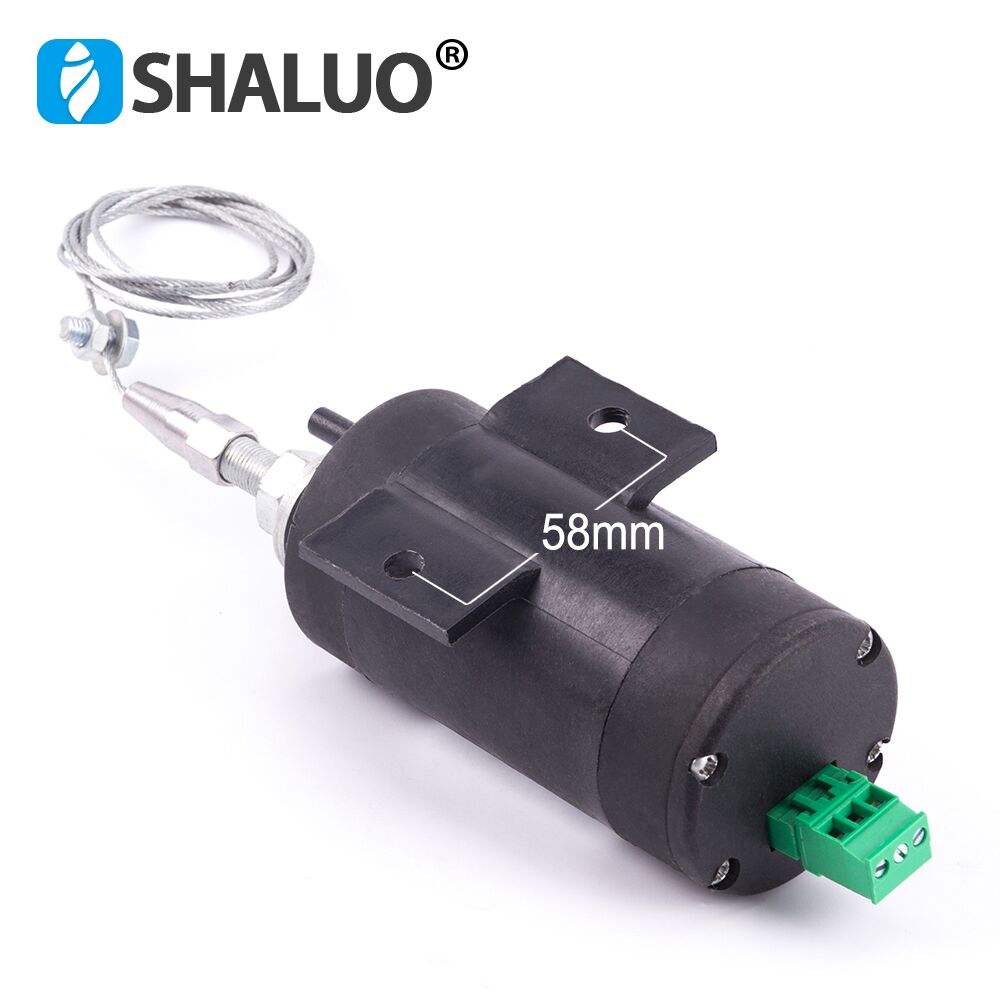 Conjunto de generador de llama diésel Universal, control electrónico de excavadora de coche, válvula solenoide de control de parada de 24V