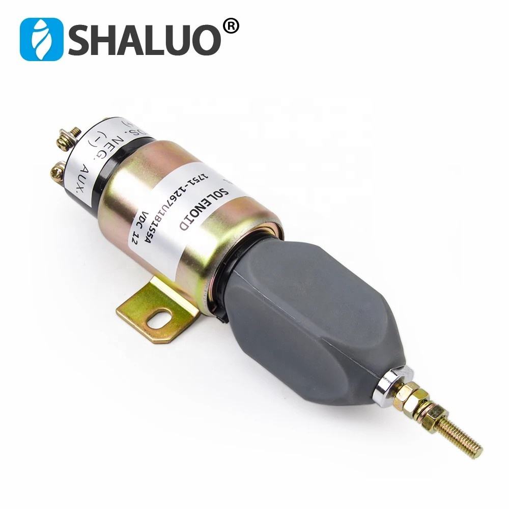 Motor diésel llama de combustible apagado apagado valor del solenoide de parada ajuste OEM 1751-2467UIBIS5A 3864274 SA-3766T 1700-2536 SA-3933-24