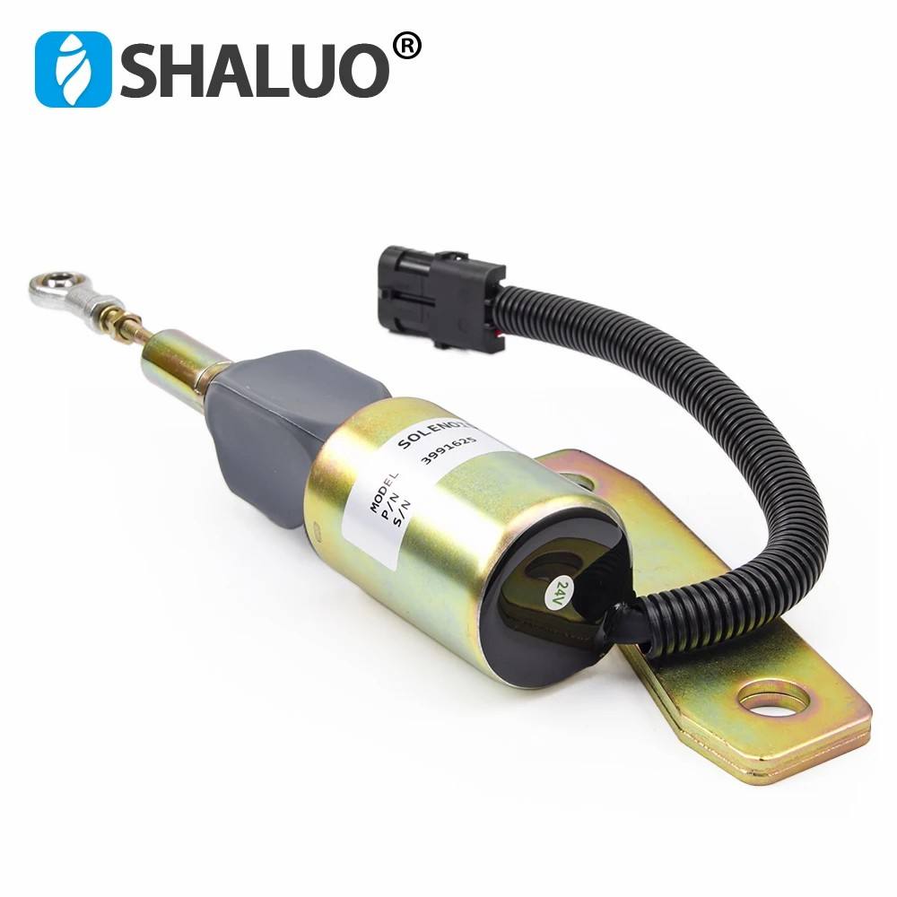SA-4959 3991625 24V 3991624 12V Válvula solenoide de parada de combustible Interruptor de apagado del motor