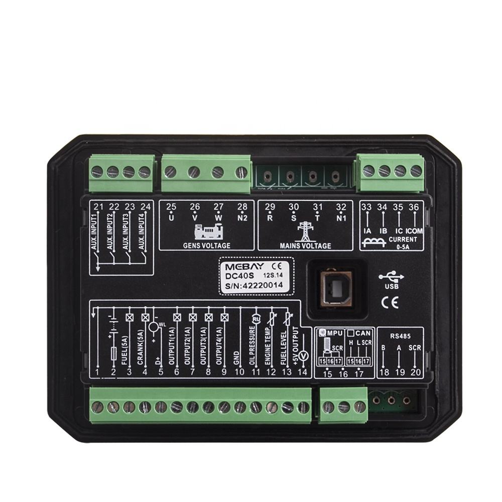 Reemplazar HGM4010 DSE4610 DC40S Mabey Diesel Gas gasolina generador motor controlador módulo Panel DC42S Reemplazar HGM4020 DSE4620