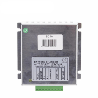 Generador diésel de 12V, 24V, 5A, módulo de cargador de batería inteligente automático, cargadores flotantes, venta de diseño de circuito, adaptador, piezas del generador