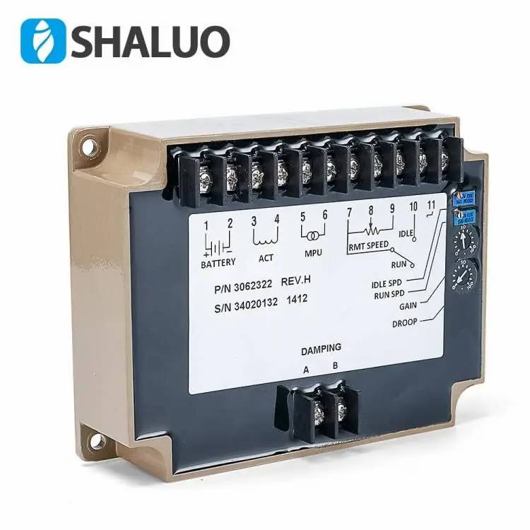 Módulo controlador de velocidad del generador 3062322, piezas de grupo electrógeno de placa de circuito de Control de motor Govornor eléctrico diésel